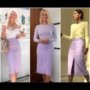 Zara woven jewels skirt